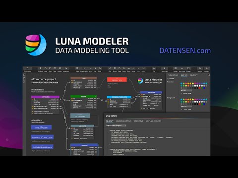 Luna Modeler - Data Modeling Tool