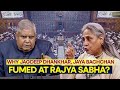 Rajya sabha heated debate  chairman dhankhar jaya bachchan fume  zee news english