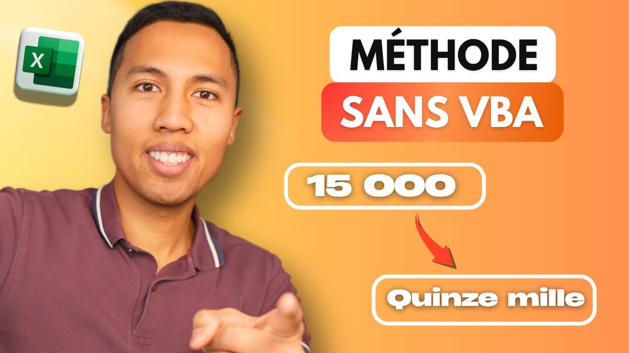 Transformer un chiffre en toutes lettres sur Excel (méthode 100% sans VBA)