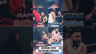 Bloodline Story has become confusing #wwe #romanReigns #jacobfatu #bloodline #Usos #Yeet