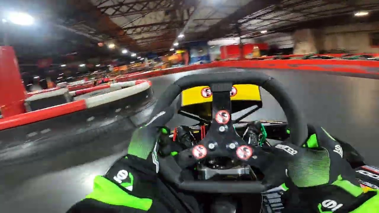 15jan SWS Race 3 Start P18, Finish P19/24 (Crash!) 270cc @ Worldkarts Kortrijk