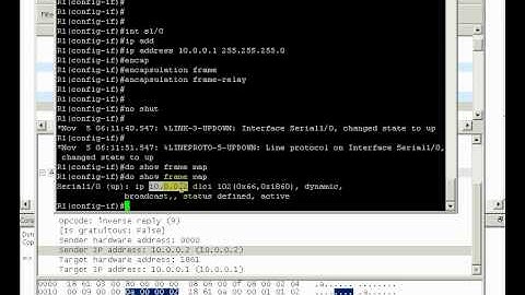 Frame Relay Part 2 - Inverse ARP