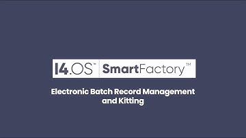 PCG SmartFactory for NetSuite — eBR Kitting Module Explainer