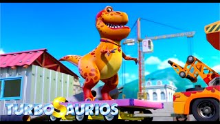 Turbosaurios - ¡El Gran Chuck, Gran Ciudad! - Episodio 20 🔥 Dibujos Animados en Español