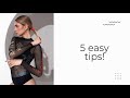 How to pose like a professional female model