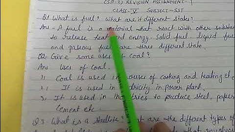 Bhartiyam Public School /class 5/SST Revision Assignment 1,2