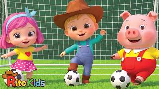 Canciones de la Granja para Niños + Más Rimas Infantiles | Rito Kids