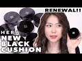 What's new about Hera NEW Black Cushion ? All shades swatch / waterproof maskproof long lasting test