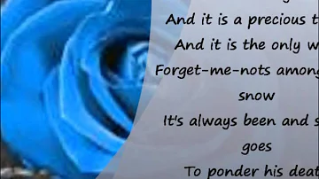 Christy Moore:Lyrics:Bright Blue Rose