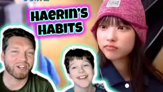 NEWJEANS HAERIN’S HABITS - BUNNIES REACT!