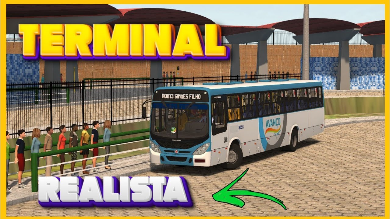 🟡 proton bus simulator - MOD MAPA! com TERMINAL REALISTA! + skin - YouTube