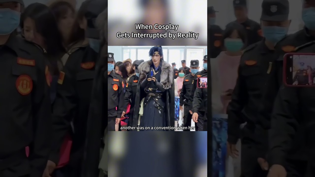 when cosplay gets interrupted