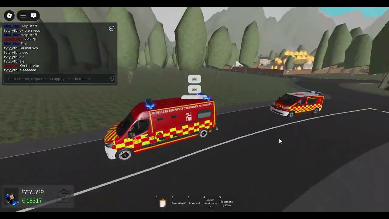 Grave accident sur NOWEYE RP/FR