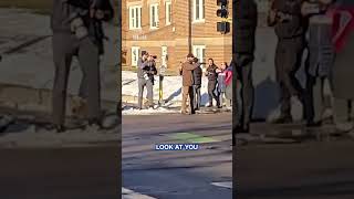 New footage shows Alex Pretti confronting ICE agents
