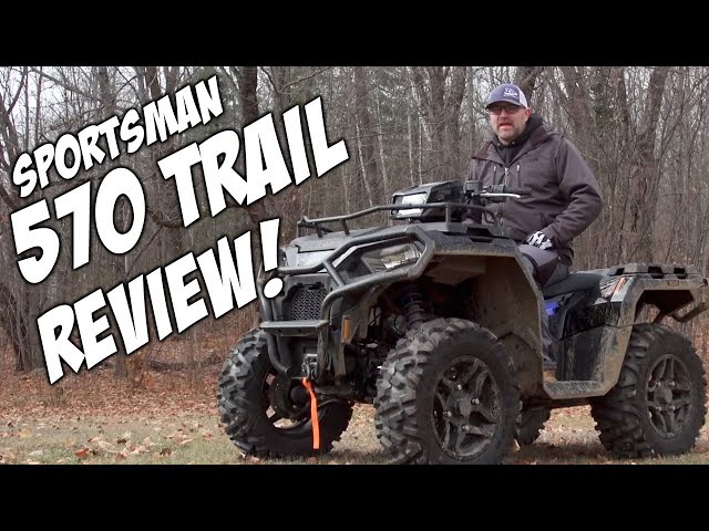 2021 Polaris Sportsman 570 Trail ATV TEST RIDE Review 