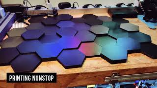 3D printed hexawall project update #shorts