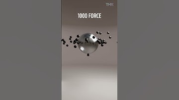 Magnet Power 10 → 100000! 😳 Blender Simulation