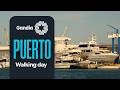 Puerto de Gandia en el Mar Mediterraneo