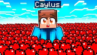 Minecraft, But Caylus Has 1,000,000 HEARTS!