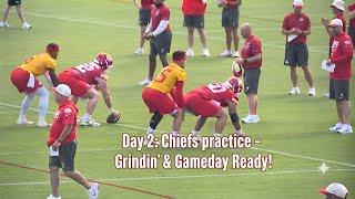 Travis Kelce’s Chiefs Training Camp Day 2 Practice