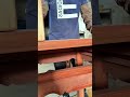 木槌で組み上げる伝統のほぞ穴テーブル🔨 Assembling Mortise & Tenon Table #shorts #woodworking #craftsman #diy