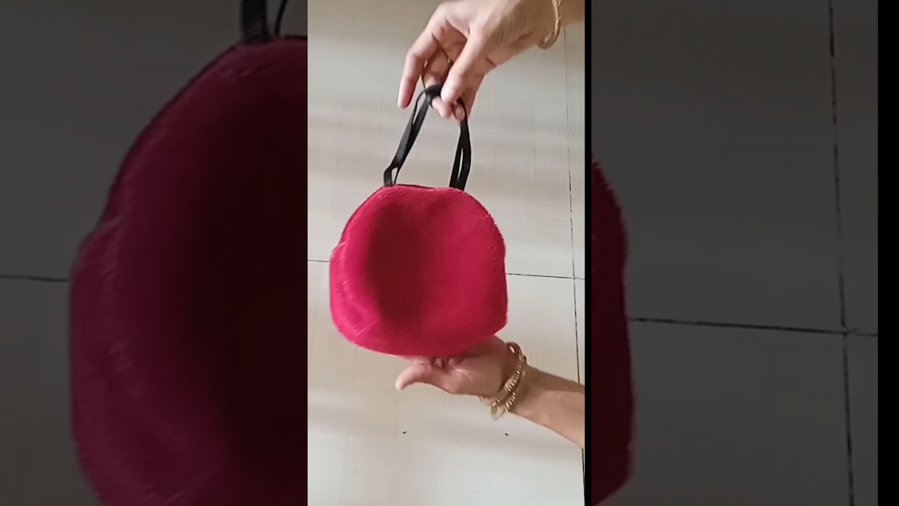 Cute mini bag/how to make tote bag at home