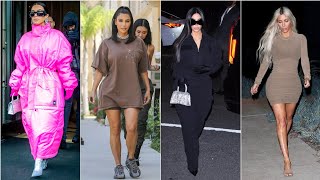 Kim Kardashian Street Style