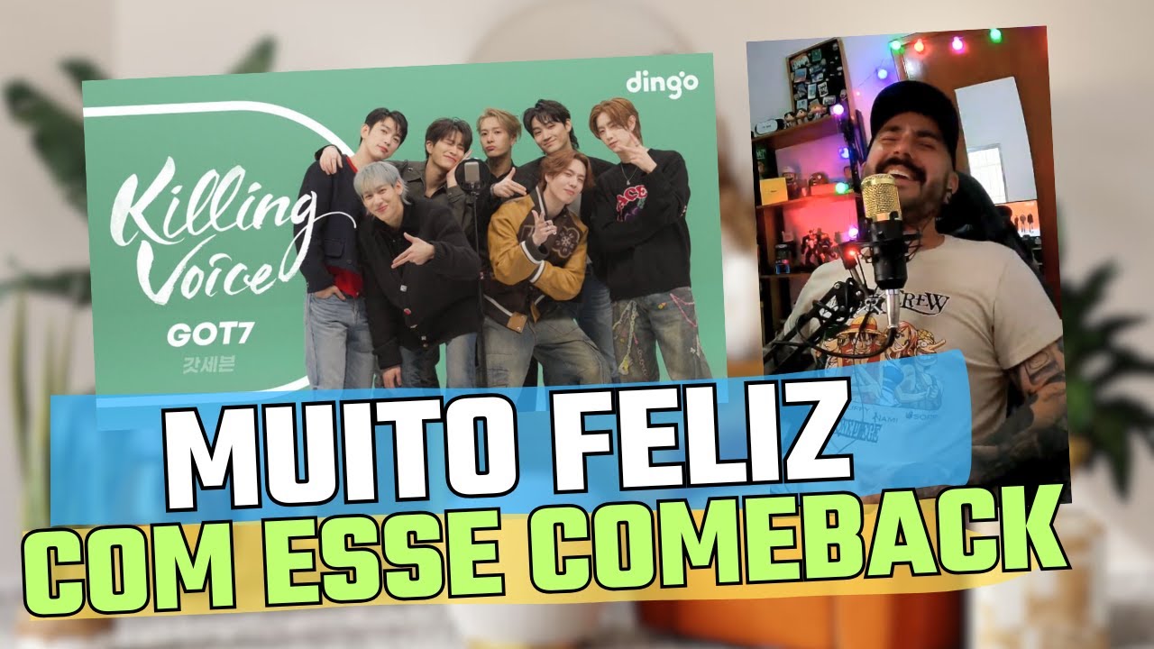 GOT7 'Killing Voice' | Dingo Music | Reagindo pela primeira vez
