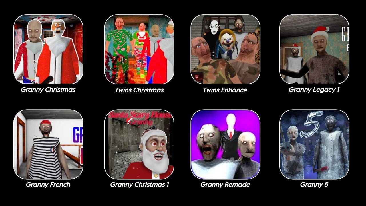 The Twins Christmas Granny 1 Christmas Granny Legacy Christmas All New Door Escape 