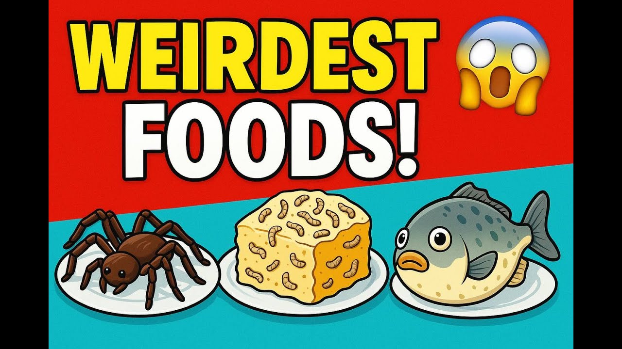 World’s Weirdest Foods! 😱🍲