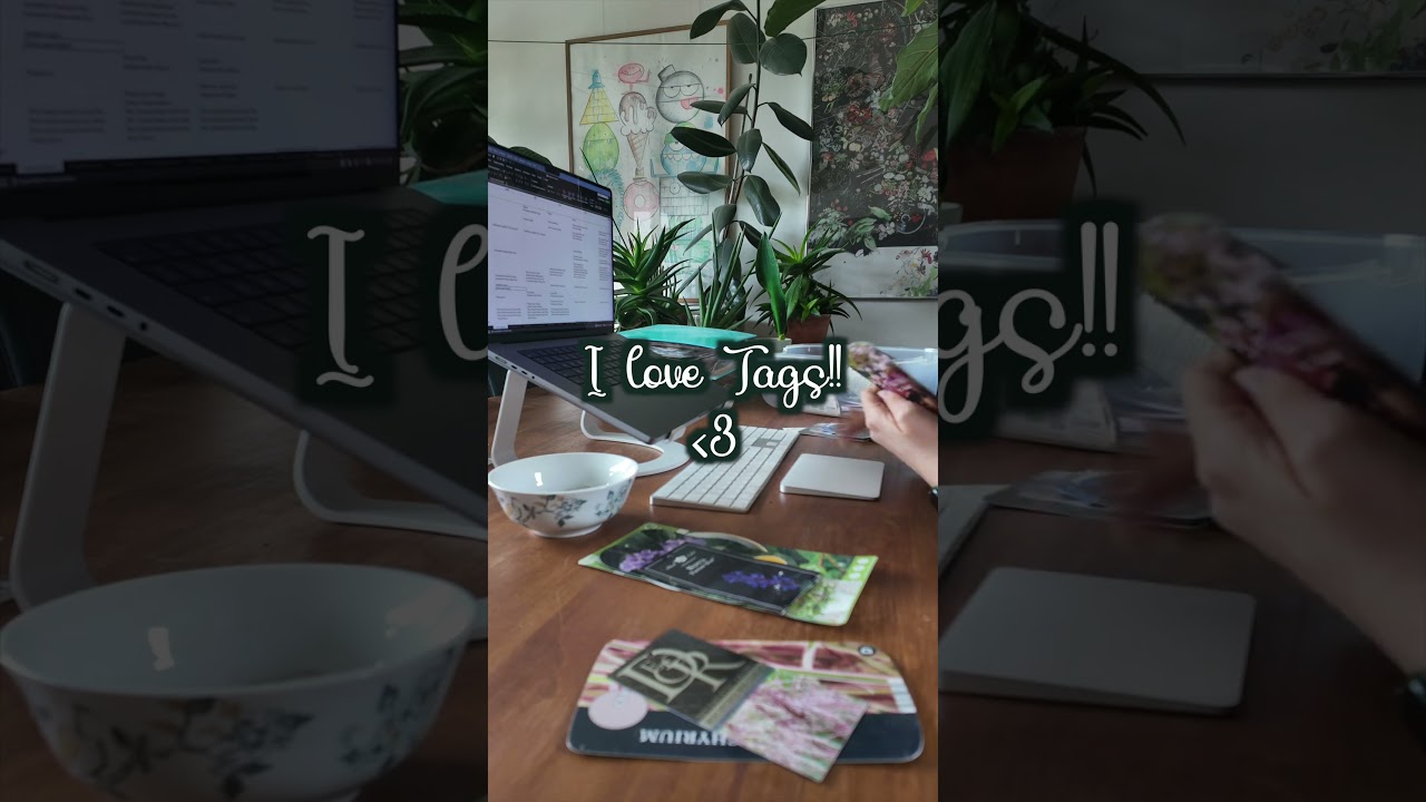 Plant Tag Collector | Organizing a lot of Plant Tags!   | Clay Soil Garden