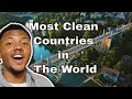 AMERICAN REACTS To Most Clean Countries In The World | Cleanest Countries