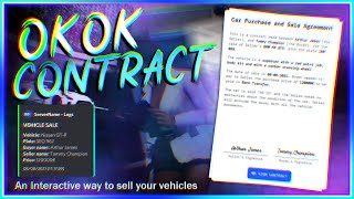 okokContract - Safe & Realistic Vehicle Trade System for FiveM