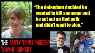 Celebrity The Amity Triple Murder - Thayne Ormsby Wealth