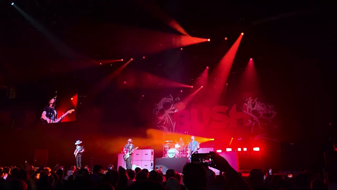Bush 12/14/25 "Comedown" snippet Mohegan Sun Arena, Uncasville, CT 