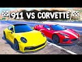PORSCHE 911 vs CORVETTE C8! КТО КОГО? - ТЮНИНГ БИТВА: GTA 5 ONLINE