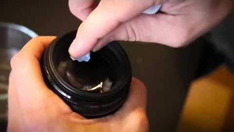How to Fix a Scratch on a Camera Lens : Photography Tips