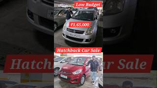 ₹1.65 lakhs low budget hatchback cars for sale #shorts