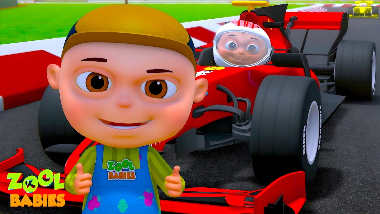 Zool Babies Super Car Doo Doo Song | Nursery Rhymes For Kids