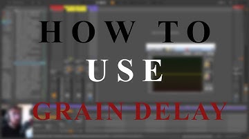 Interesting ways to use GRAIN DELAY from Ableton #ableton #producers #techno #sounddesign
