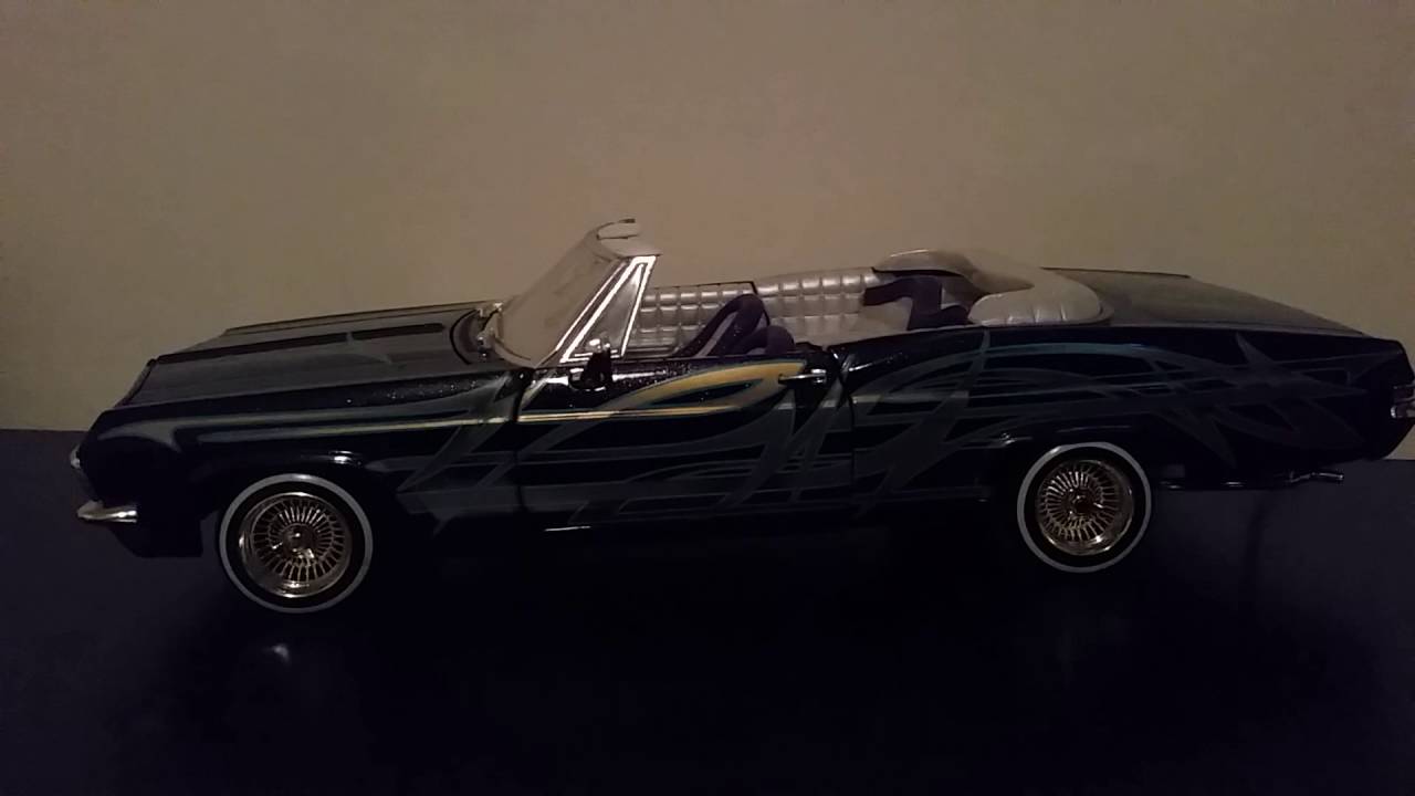 65' Impala Diecast 118 lowrider (w/ hydraulics ) YouTube