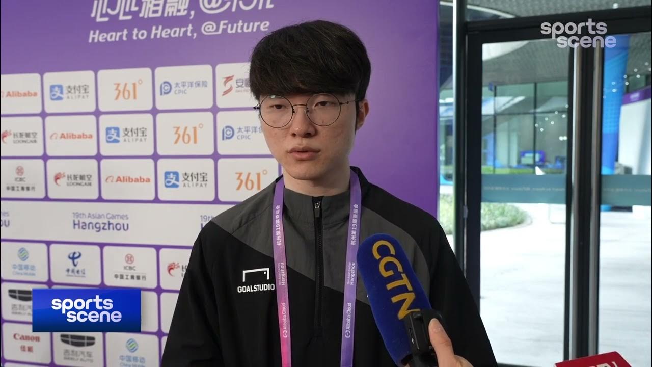 South Korea Esports team's "Faker" Lee Sanghyeok on Hangzhou Asian