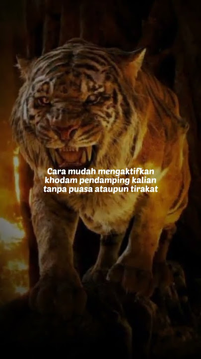 cara mudah mengaktifkan khodam pendamping kalian tanpa puasa ataupun tirakat
