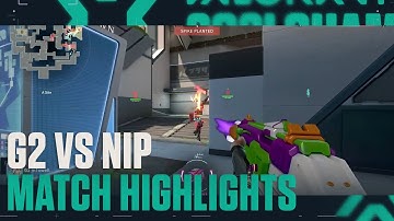 G2 VS NIP Match Highlights | Gameplay highlights | 2021 VCT EU - S01 W01