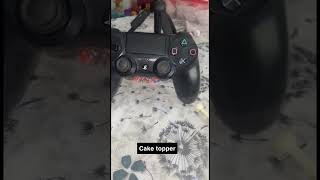 PS controller made out of fondant (cake topper ￼)