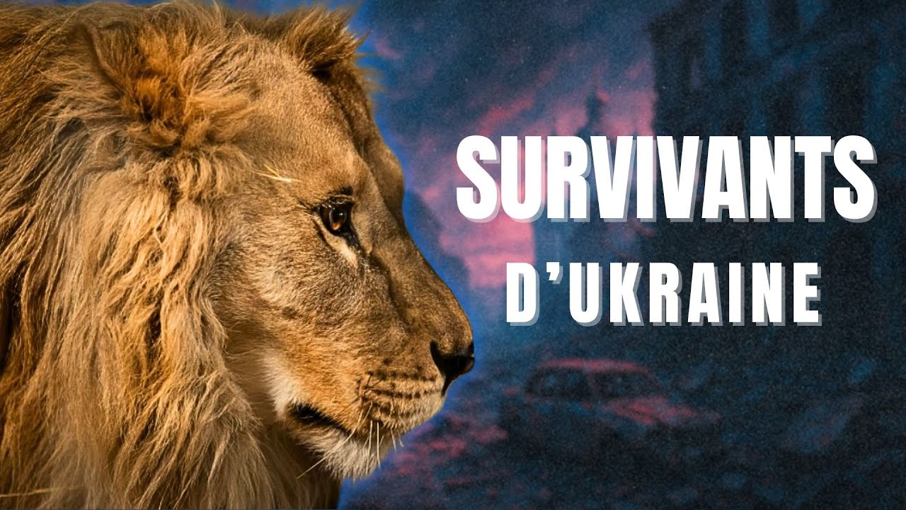 Ils ont survécu à la guerre : l'histoire des lions d'Ukraine