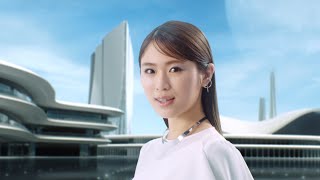 NMB48・渋谷凪咲、レアなおでこ出しスタイル　最新CG技術でタイムスリップ！「DELL XPS」新 WEBCM