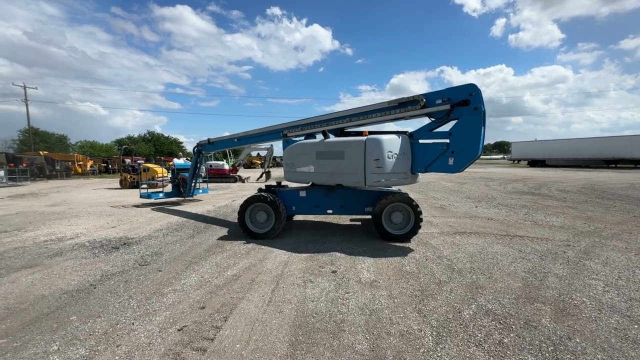 LIFT BOOM 2016 GENIE Z 80 60 #Z8016H 6114 - YouTube