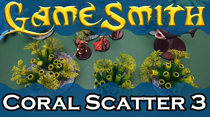 How to Build Even More Coral Scatter Terrain for your Tabletop Game (2019) GameSmith S03E003
