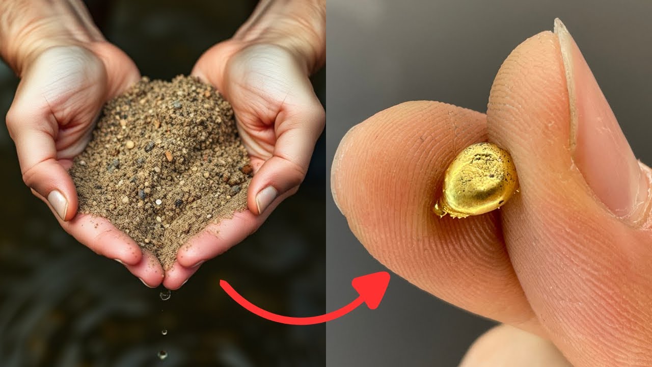 Как извлечь золото#золотоизготовление#золотодобыча#золотыеслитки